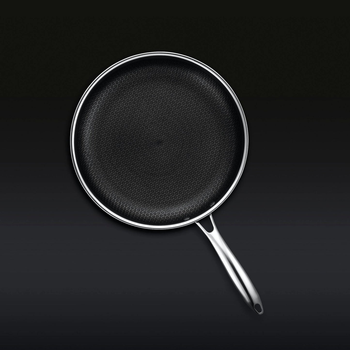 Hybrid Fry Pan with Lid, 12