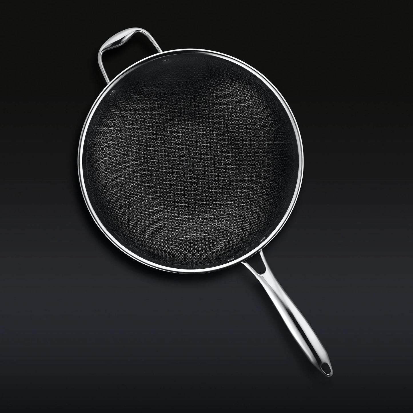 Hybrid Wok with Lid, 12